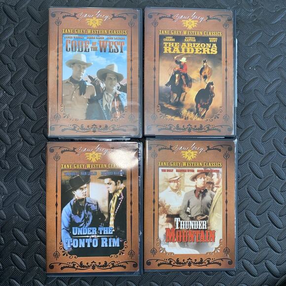 Zane Grey Western Classics - Wave 2 (DVD, 2006, 4-Disc Set) - Picture 1 of 7